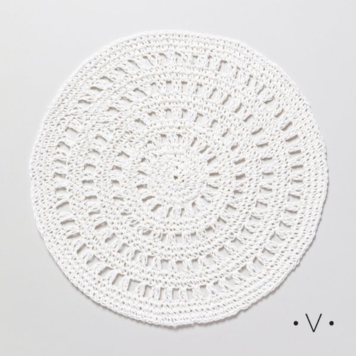 [4113538] SET X 6 INDIVIDUALES REDONDOS 38 CM VASSA HOME