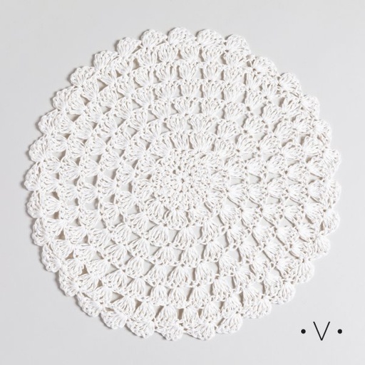 [4113541] SET X 6 INDIVIDUALES REDONDOS 38 CM VASSA HOME