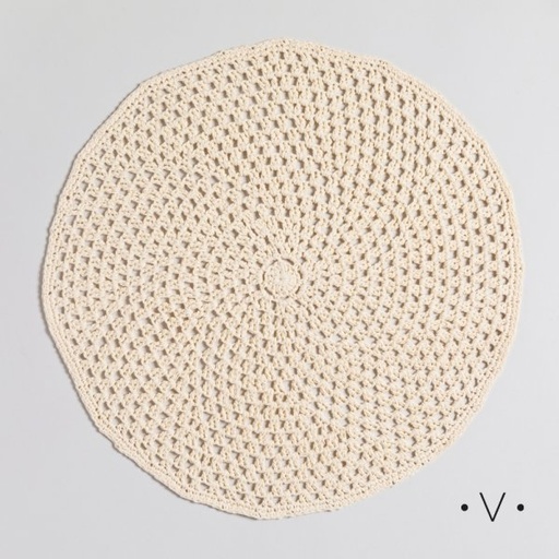 [4113543] SET X 6 INDIVIDUALES REDONDOS 38 CM VASSA HOME
