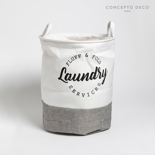 [165220] CESTO LAUNDRY SERVICES BLANCO 43X35DIAM