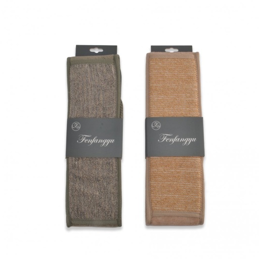 [2561497] ESPONJA EXFOLIANTE PARA ESPALDA COLORES SURTIDOS BEIGE/GRIS