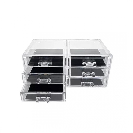[2561625] ORGANIZADOR CON 6 CAJONES DE ACRÍLICO 23,5X13,5X10,6CM