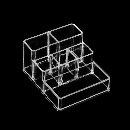 [2561536] ORGANIZADOR DE MAQUILLAJE CON 6 DIVISIONES 11X12,3X6,8CM 