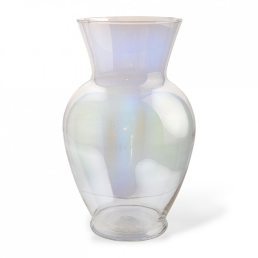 [2561620] FLORERO ÁNFORA PERLADO 12,5X27CM VIDRIO