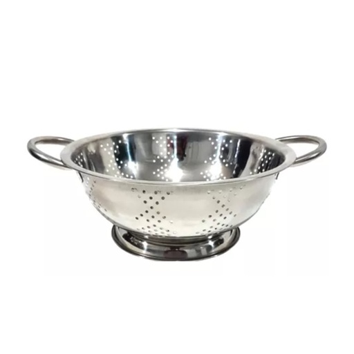 [140261] COLADOR 20 CM ACERO INOX. ASA Y BASE