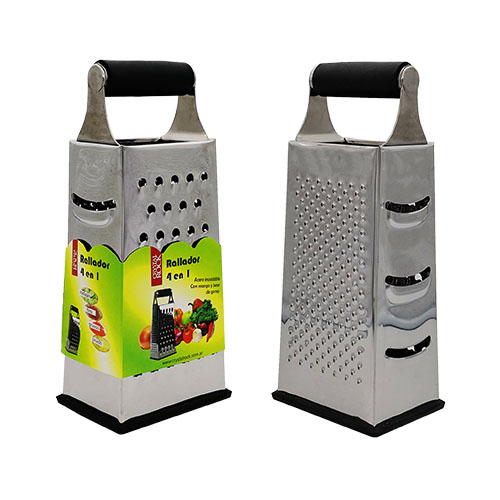 [140271] RALLADOR ACERO MANGO Y BASE DE GOMA