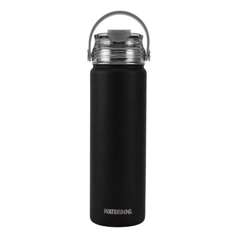 [401035] BOTELLA DEPORTIVA AKWA ACERO INOX 650 CC NEGRO WATERDOG