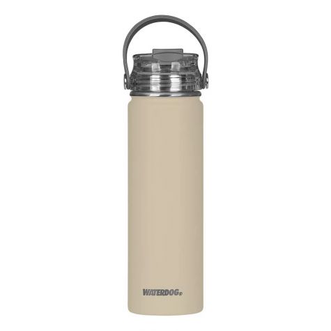 [401036] BOTELLA DEPORTIVA AKWA ACERO INOX 650 CC CENIZA WATERDOG