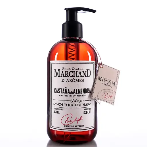 [130455] JABON LIQUIDO MARCHAND CASTAÑA & ALMENDRA 350 ML
