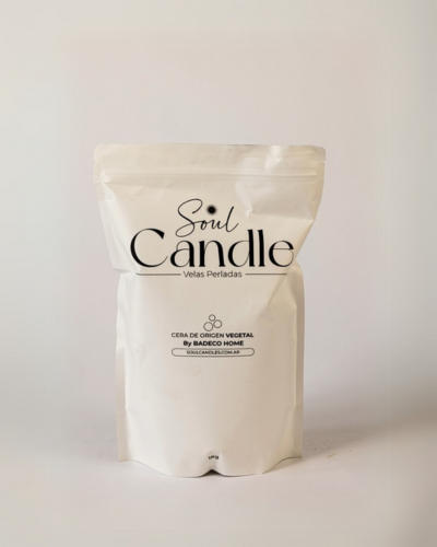 [408001] VELAS EN PERLAS BLANCA 250 GRS SOUL CANDLE