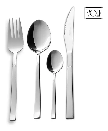 [403002] SET DE CUBIERTOS FOCUS ACERO INOXIDABLE - 24 PIEZAS VOLF