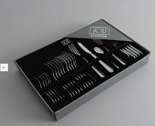 [403005] SET DE CUBIERTOS CARAT BOX X24 PIEZAS VOLF
