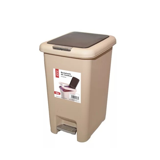 [140404] RECIPIENTE RESIDUOS PLASTICO 10 L
