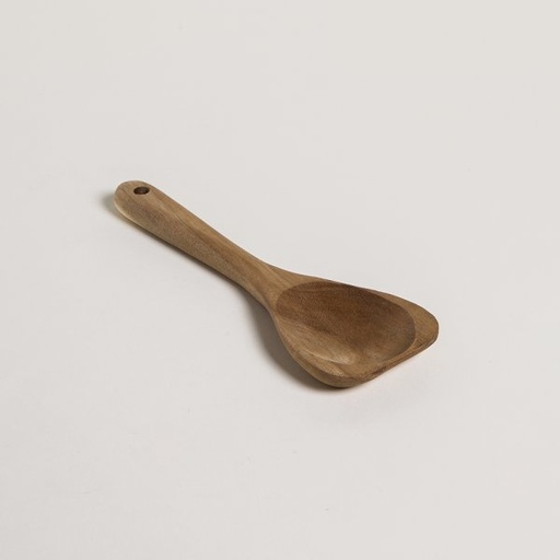 [4113710] ESPATULA RECTA DE MADERA DE ACACIA 25 CM