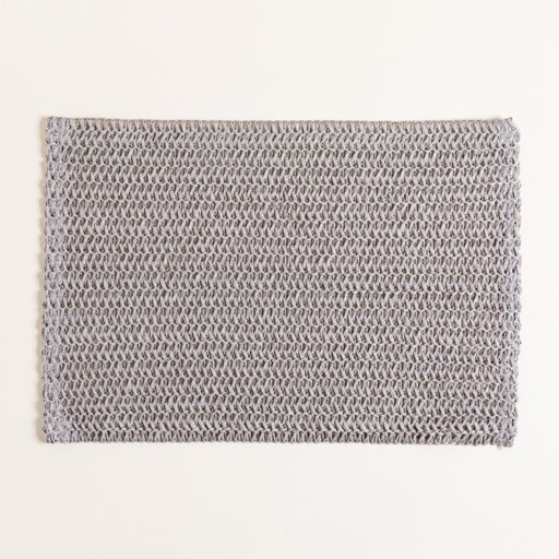 [4113722] INDIVIDUAL RECTANGULAR KOLKATA GRIS 30X45 CM