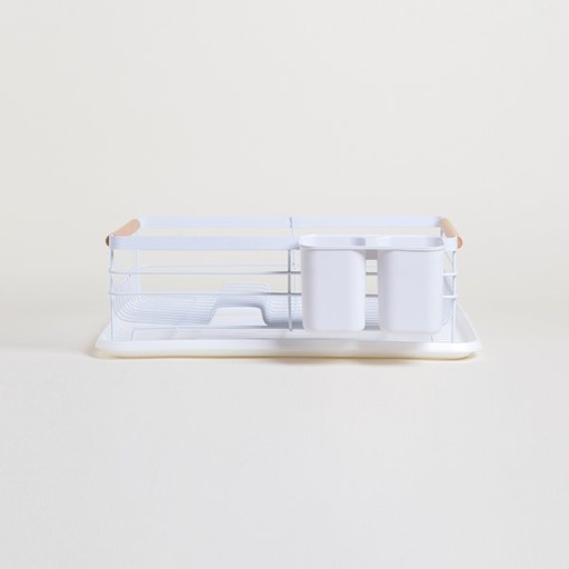 [4113731] ESCURRIDOR DE PLATOS CON PORTA UTENSILIOS 43X31 CM