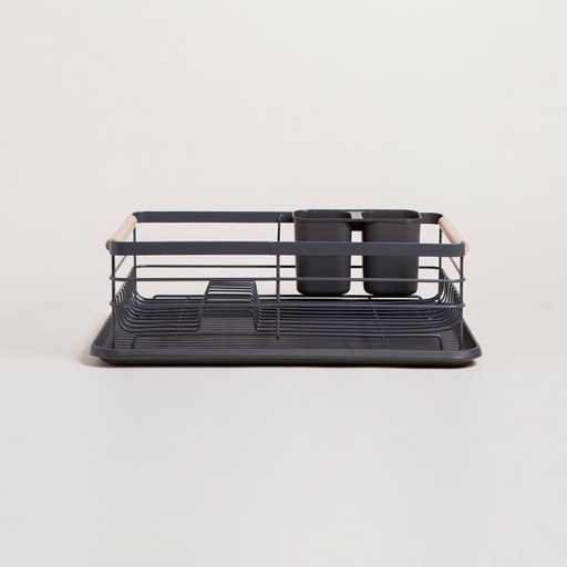 [4113735] ESCURRIDOR DE PLATOS CON PORTA UTENSILIOS 43X31 CM