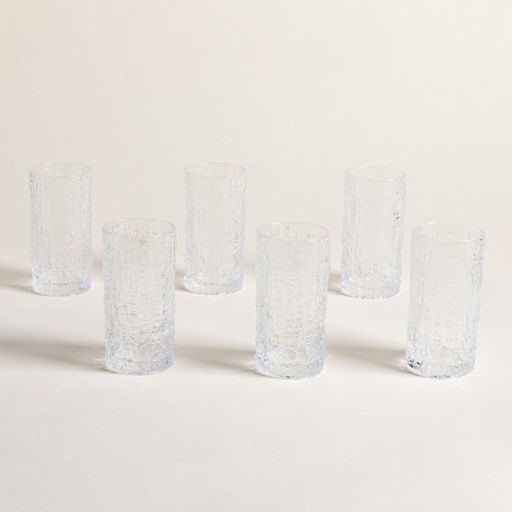 [4113752] SET X 6 VASOS ALTOS MARTELER 300 ML