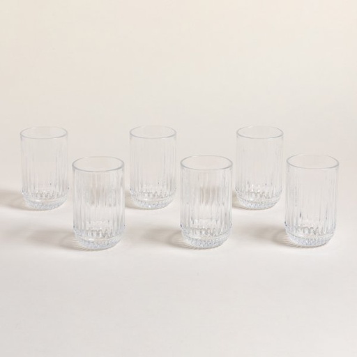 [4113759] SET X 6 VASOS ALTOS STRIPES 350 ML