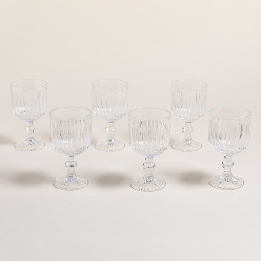 [4113761] SET X 6 COPAS STRIPES 300 ML