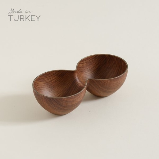 [4113620] COPETINERO DOBLE NOIX 12,5X25 CM