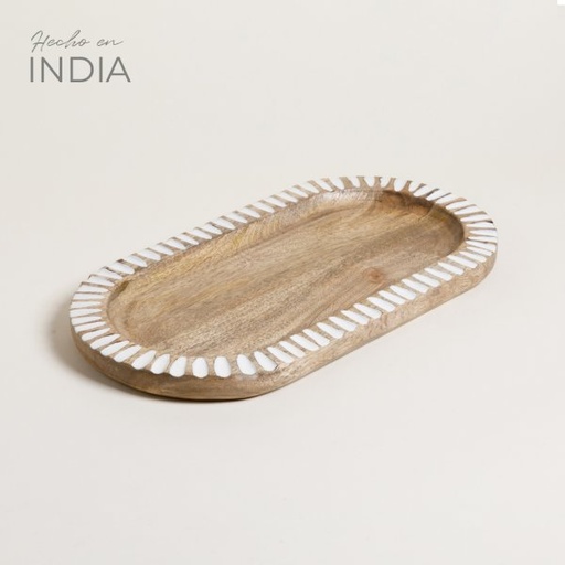 [4113653] BANDEJA OVALADA SUNDARA 45X24 CM