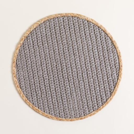 [4113666] INDIVIDUAL REDONDO PUNE GRIS 38 CM