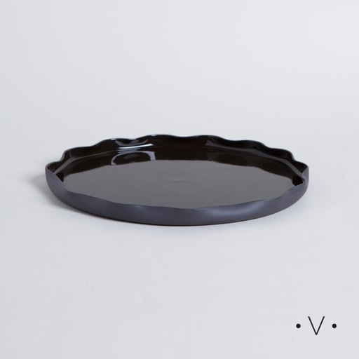 [4113785] BANDEJA REDONDA TAORMINA 30 CM VASSA HOME