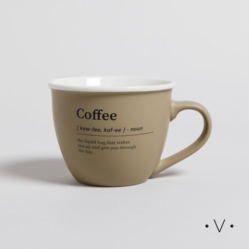 [4113840] MUG AFAR GREEN 500 ML VASSA HOME