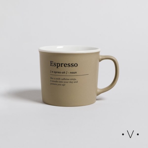 [4113841] MUG OROMO GREEN 300 ML VASSA HOME
