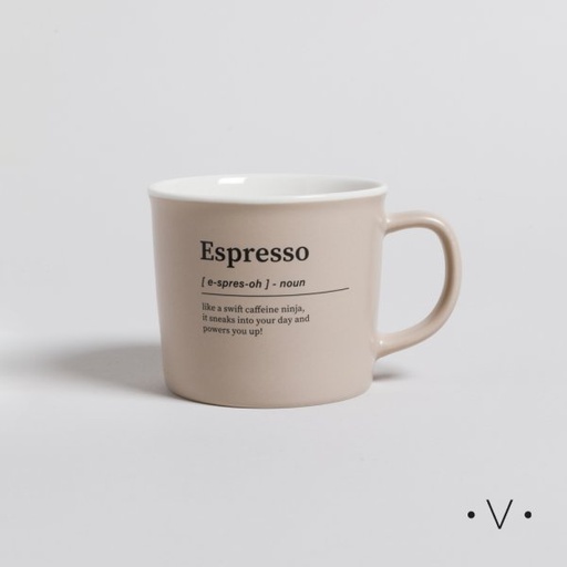 [4113845] MUG OROMO GREY 300 ML VASSA HOME