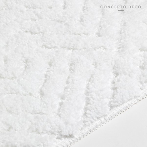 [1650237] ALFOMBRA MICROFIBRA FLECHA BLANCA 40X60CM