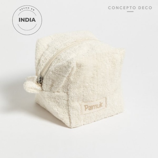 [1650443] NECESER PAMUK TOALLA CRUDO "M" 12X12X12CM