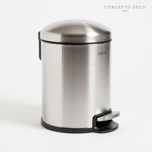 [1650284] TACHO ACERO CIERRE SOFT REDONDO BAJO SILVER 5LTS