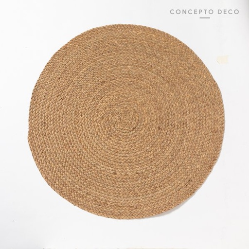 [1650433] ALFOMBRA SEAGRASS  NATURAL CIRCULAR  90DIAM