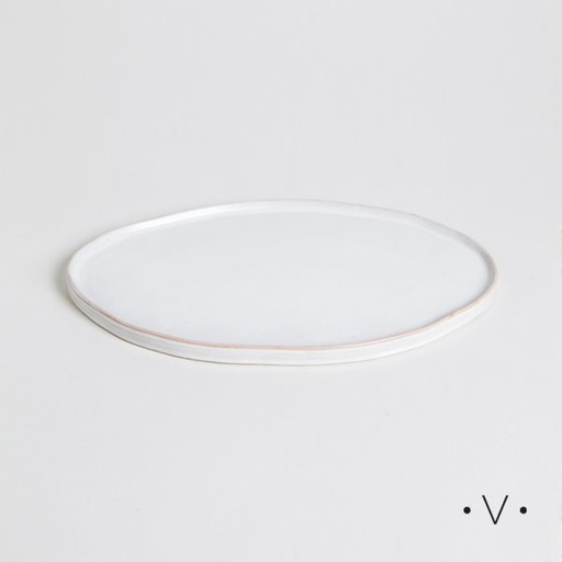 [4113961] BANDEJA OVALADA LERICI 35X22 CM VASSA HOME