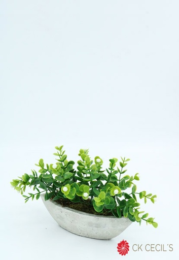 [4130393] ANT.GONDOLA C/CARISSA 16X25CM. GREEN