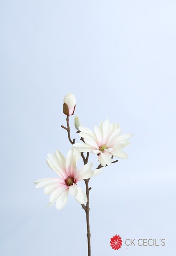 [4130411] MAGNOLIA SPRAY X 46 CM. CREAM PINK