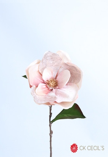 [4130416] VELVET MAGNOLIA SPRAY X 74 CM. LT. PINK