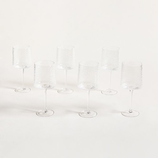 [4113991] SET X 6 COPAS MARTILLÉ 560 ML