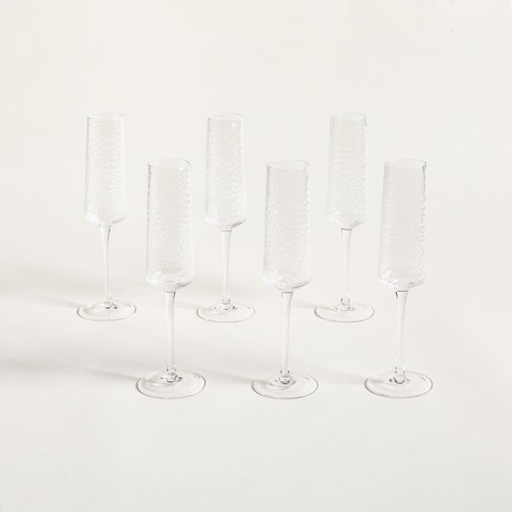 [4113992] SET X 6 COPAS DE CHAMPAGNE MARTILLÉ 300 ML