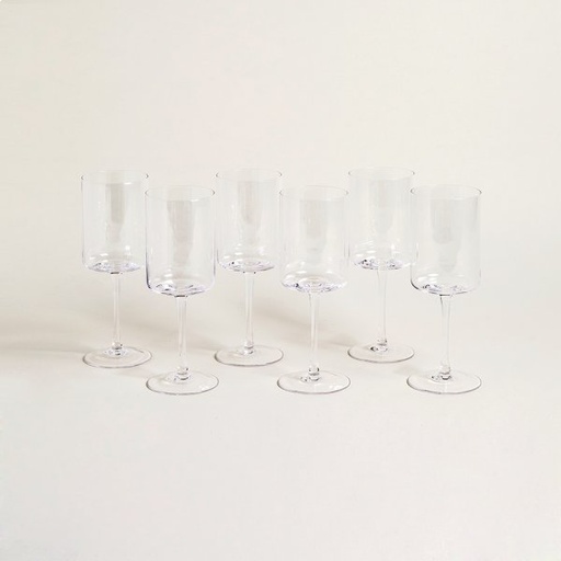 [4113998] SET X 6 COPAS LISAS 420 ML