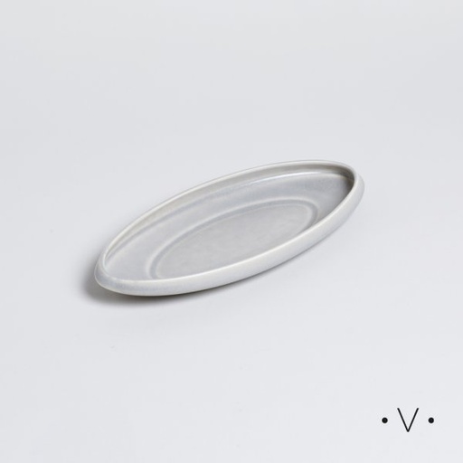 [4114102] BANDEJA OVALADA BELLAGIO 26X12 CM VASSA HOME