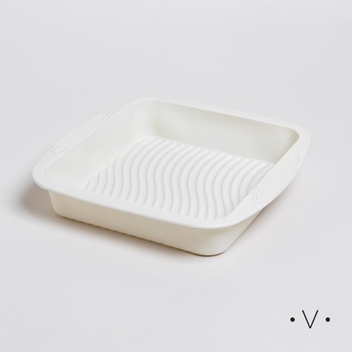 [4110277] MOLDE CUADRADO DE SILICONA 26 CM VASSA HOME