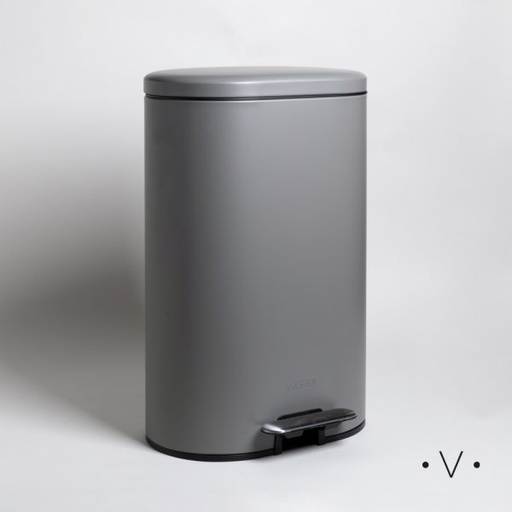 [4110265] CESTO DE BASURA OVALADO 30 L VASSA HOME