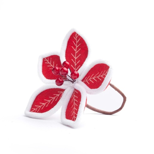 [131213] XIN ESTRELLA FEDERAL ROJA CON BORDE BLNCO 12 CM