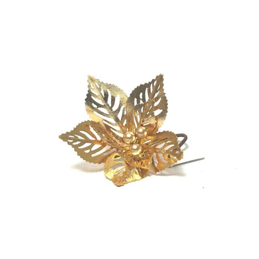 [131201] XIN ESTRELLA FEDERAL CALADA DORADA 15 CM