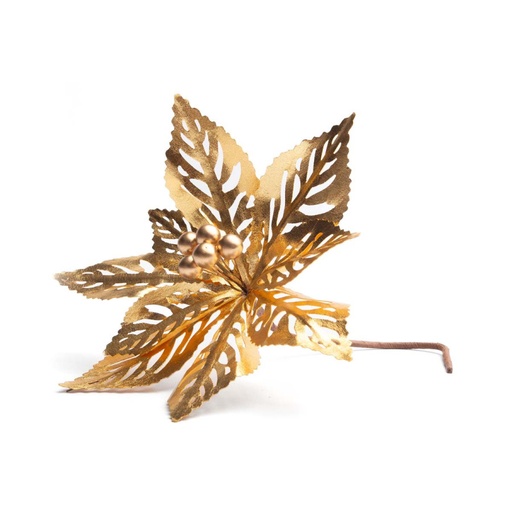 [131200] XIN ESTRELLA FEDERAL CALADA DORADA 22 CM