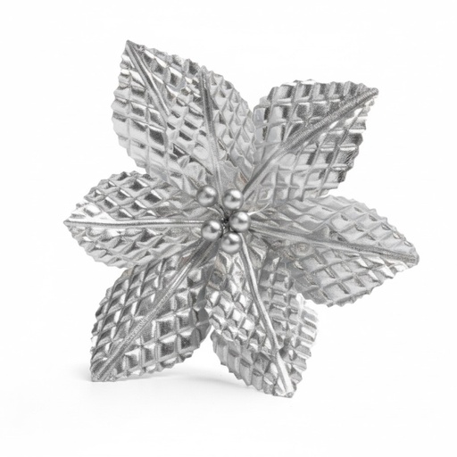 [131206] ESTRELLA FEDERAL PLATEADA 22 CM