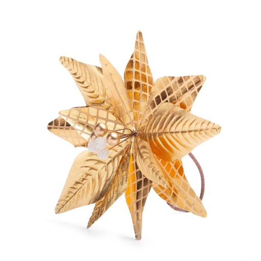 [131261] XIN ESTRELLA FEDETAL DORADA 23 CM